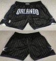 Orlando Magic black nba shorts city version-XD