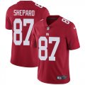 New York Giants #87 Shepard Nike red Color Rush Limited Jersey