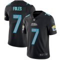 Jacksonville Jaguars #7 Nick Foles Black Hyphenation Nike Color Rush Limited Jersey