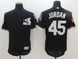 2017 Chicago White Sox #45 Jordan black Flexbase Authentic Collection Jersey