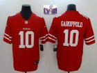 San Francisco 49ers #10 Jimmy Garoppolo nike red Color Rush Limited Jersey