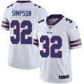 Nike Buffalo Bills #32 Simpson white Color Rush Limited Jersey