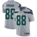 Seattle Seahawks #88 Jimmy Graham gray Color Rush Limited Jersey