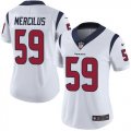 Women Houston Texans #59 Whitney Mercilus white Color Rush Limited Jersey