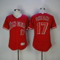 Los Angeles Angels #17 Shohei Ohtani red Flexbase Authentic Collection Jersey