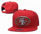 2023 49ers red NFL Snapback Hats-YD 02