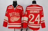 Reebok Detroit Red Wings BRUNNER 24 new Red NHL Jersey