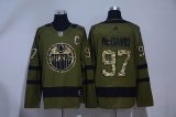 Adidas Connor Mcdavid #97 Edmonton Oilers green Hockey Jersey