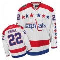 Mike Knuble Jersey 22 White Washington Capitals Jersey