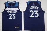 Nike Minnesota Timberwolves #23 Jimmy Butler blue nba basketball jersey