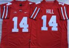 Nike Ohio State Buckeyes #14 K.J. Hill red college football jersey