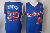 2015 Los Angeles Clippers 32 Blake Griffin blue nba basketball Jersey