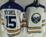 Adidas Buffalo Sabres #15 Jack Eichel white hockey jersey