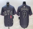 Nike New York Mets #9 Brandon Nimmo gray majestic mlb jerseys majestic baseball jerseys