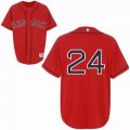 Boston Red Sox 24 Manny Ramirez red mlb jersey