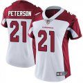 Women Cardinals #21 Patrick Peterson white nike Color Rush Limited Jersey