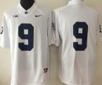 Penn State Nittany Lions 9 Trace McSorley white college jersey