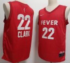 Indiana Fever #22 Caitlin Clark Nike Red Rebel Edition Victory Player Jersey