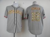 San Francisco Giants 16# Pagan gray mlb camo jerseys