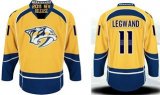 Nashville Predators #11 David Legwan Yellow NHL Jerseys