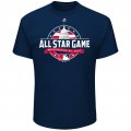 Majestic 2018 MLB All-Star Game Official Logo T-Shirt - Navy