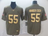 Dallas Cowboys #55 Leighton Vander Esch Nike Camo 2019 Salute to Service Limited Jersey-BD