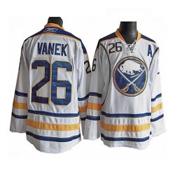 Buffalo Sabres 26 Thomas Vanek White NHL Jersey