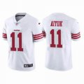 Nike San Francisco 49ers #11 Brandon Aiyuk white Color Rush Limited Jersey