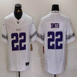 Minnesota Vikings 22# Harrison Smith Nike Vapor F.U.S.E. Limited Jersey-BD