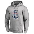 Men's Washington Capitals Fanatics Branded Heather Gray 2018 NHL Stadium Series Pullover Hoodie