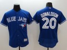 2016 Toronto blue jays #20 Josh Donaldson blue elite baseball jerseys