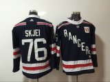 Adidas New York Rangers #76 Brady Skjei dark blue hockey jersey