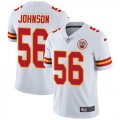 Nike Kansas City Chiefs #56 D.Johnson white Color Rush Limited Jerseys