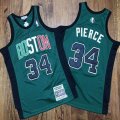 Boston Celtics #34 Paul Pierce green throwback nba jerseys-TY