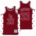 Kobe Bryant #33 jerseys High School Edition red basketball Jersey -SG