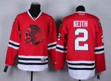 Chicago Blackhawks Duncan Keith #2 red Ice hockey jersey