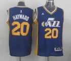 2015 Utah Jazz #20 Gordon Hayward blue adidas nba Jersey