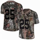 Men Washington Redskins #25 Thompson nike Camo Color Rush Limited Jersey