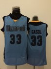 Memphis Grizzlies Marc Gasol 33# skyblue NBA Jerseys