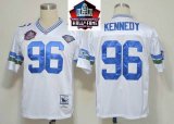 2012 Hall Of Fame Seattle Seahawks Cortez Kennedy #96 White NFL Jerseys