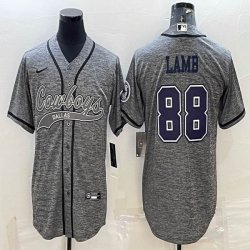 Nike Cowboys #88 CeeDee Lamb Hemp gary baseball jerseys Joint name-BD