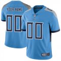 Customized Titans skyblue nike Color Rush Limited Jersey