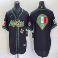 2023 World Cup Mexico blank black new majestic MLB baseball Jerseys-BD 66