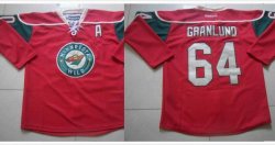 reebok Minnesota Mikael Granlund 64# red green nhl jerseys