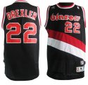 NBA Portland Trail Blazers #22 Clyde Drexler black jersey