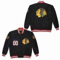 Chicago Blackhawks black hockey Stitched Jackets-SG