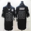 Nike Oakland Raiders #98 Maxx Crosby black Color Rush Limited Jersey-BD