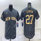 2022 MLB All-Star Nike New York Yankees #27 Giancarlo Stanton gray Flexbase Authentic Collection Jersey-BD 01