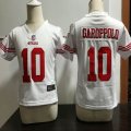 Nike 49ers #10 Jimmy Garoppolo white Toddler Jerseys 01