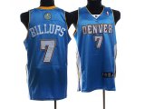 Denver Nuggets 7# BILLUPS blue jersey